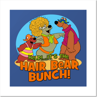 Hair Bear Bunch With Logo Posters and Art